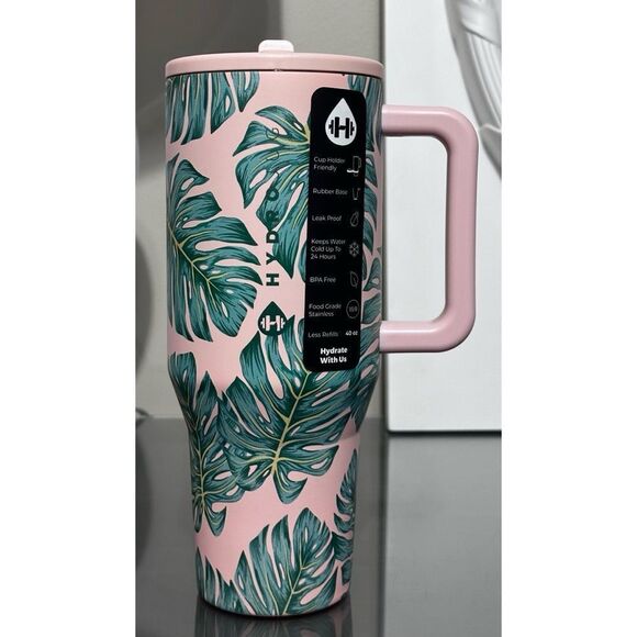 LIMITED EDITION HydroJug 40oz Traveler, MONSTERA